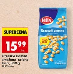 orzeszki ziemne smażone i solone