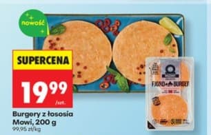 burgery z łososia