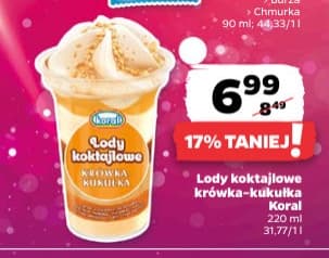 lody koktajlowe krówka-kukułka