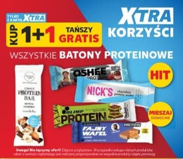 Wszystkie batony proteinowe