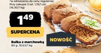 bułka z marchewką