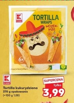 tortilla kukurydziana