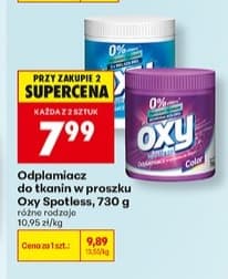 odplamiacz do tkanin w proszku