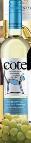 Cote wino białe Chardonnay Muscat & Traminer