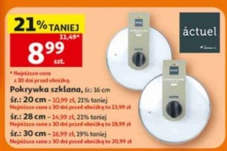pokrywka szklana