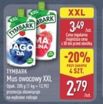 mus owocowy XXL