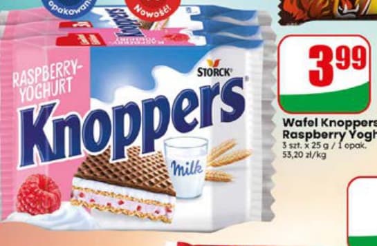 wafel Raspberry Yoghurt