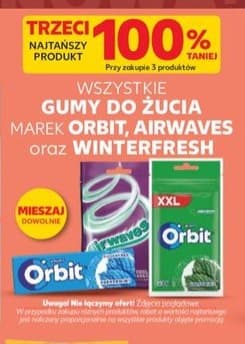 Wszystkie gumy do żucia różne marki