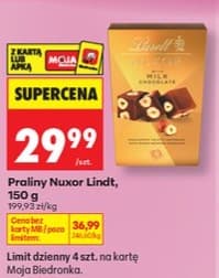 praliny Nuxor Lindt
