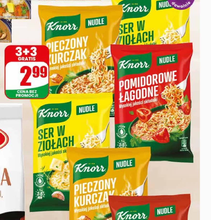 Knorr zupa błyskawiczna