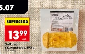 gałka ser z Zakopanego