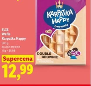wafle Karpatka Happy double brownie