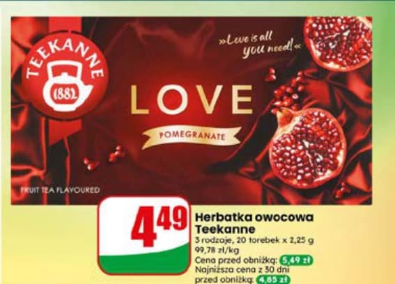 herbatka owocowa Love Pomegranate