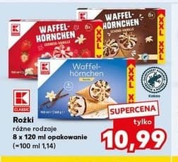 rożki waflowe