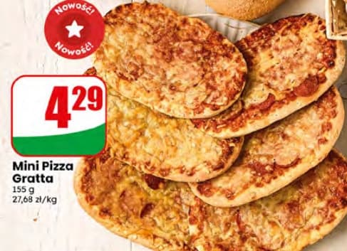 mini pizza gratta