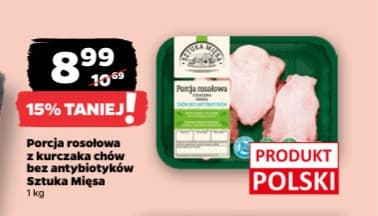 porcja rosołowa z kurczaka chów bez antybiotyków
