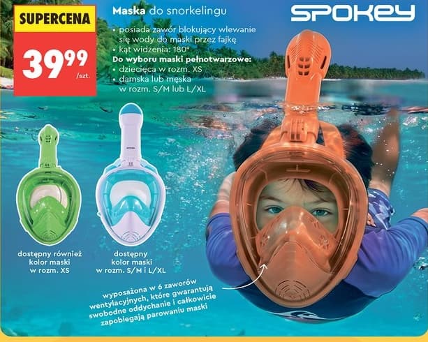 maska do snorkelingu