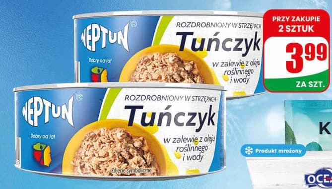 Tuńczyk rozdrobniony w oleju