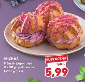 Michaś ptysie jagodowe 2x 90g