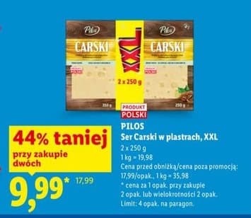 ser Carski w plastrach, XXL