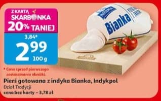 pierś gotowana z indyka