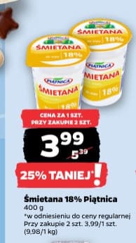 śmietana 18%