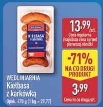 Wędliniarnia kiełbasa z karkówką 470g