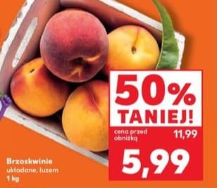 brzoskwinie układane
