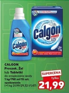 proszek żel lub tabletki do zmiękczania wody