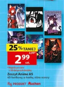 zeszyt Anime A5