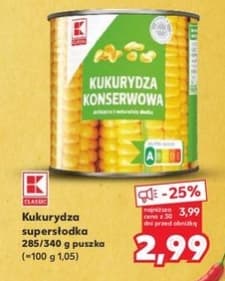 kukurydza supersłodka