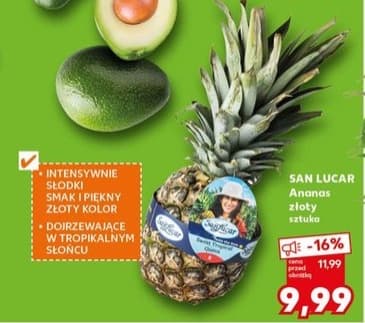 ananas złoty