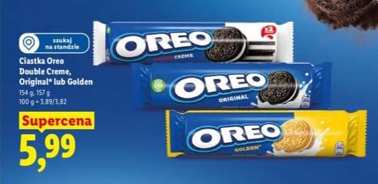 ciastka Oreo
