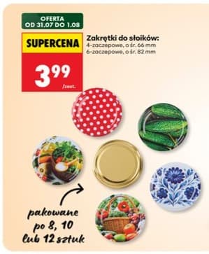 zakrętki do słoików