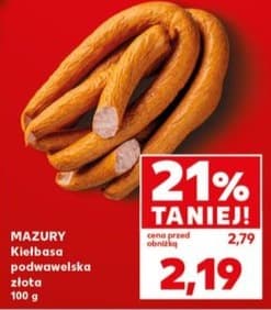 kiełbasa podwawelska złota