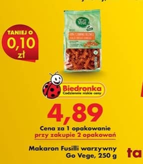 Go Vege makaron warzywny 250g