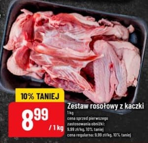 zestaw rosołowy z kaczki