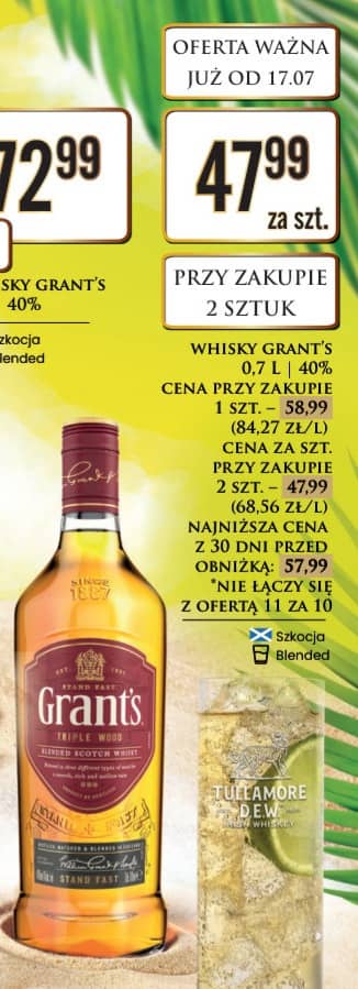 Grant's whisky 0.7l