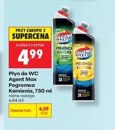 Agent Max płyn do WC Pogromca Kamienia 730ml
