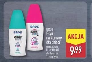 Bros płyn na komary dla dzieci 50ml