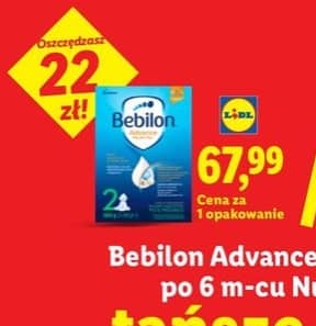 Bebilon mleko następne 1000g
