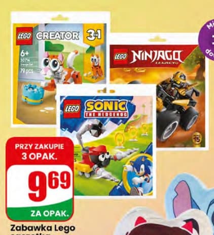 zabawka Lego saszetka
