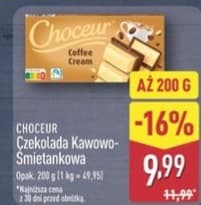 czekolada kawowo-śmietankowa
