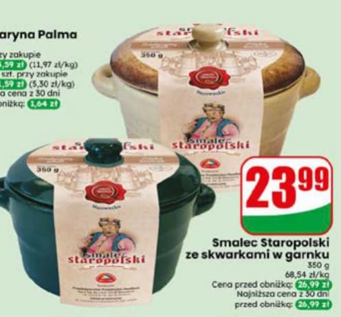 smalec Staropolski ze skwarkami w garnku