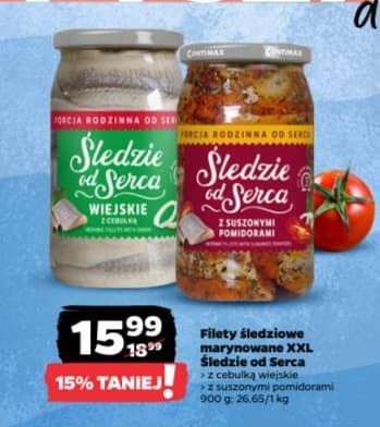 filety śledziowe marynowane XXL