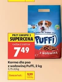 Puffi karma dla psa z wołowiną 2kg