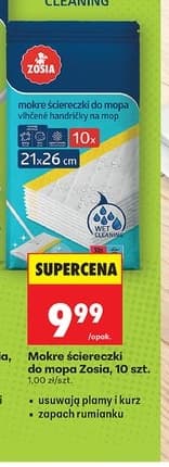 mokre ściereczki do mopa