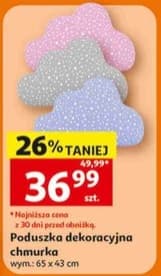 poduszka dekoracyjna chmurka