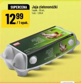 jaja zielononóżki