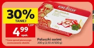 Paluszki surimi